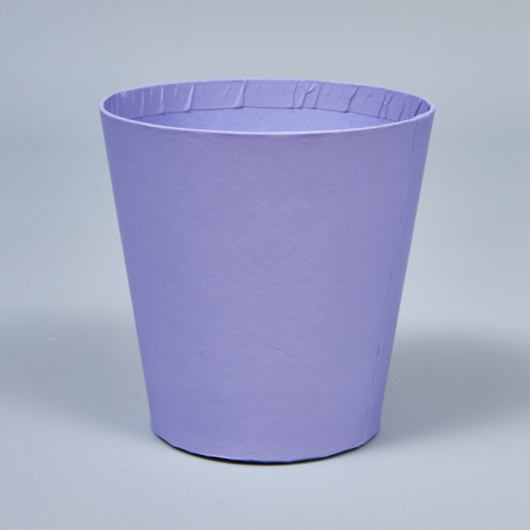 Коробка подарочная (стаканчик), лаванда, D10.7/H10.6cm (15 шт/уп)