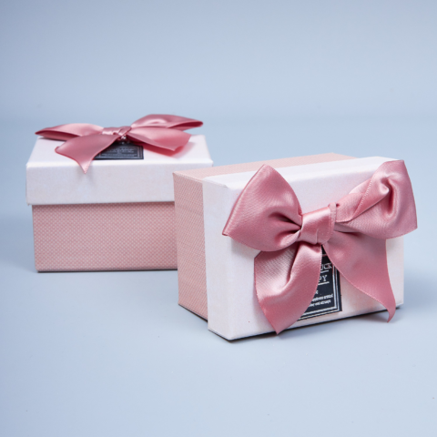 Коробка подарочная, 9.5*7*6см, пыльная роза