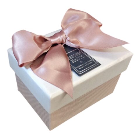 Коробка подарочная, 9.5*7*6см, пыльная роза