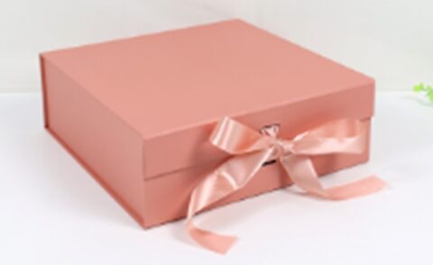 Коробка-трансформер, 25,2*25,1*9H см, розовый