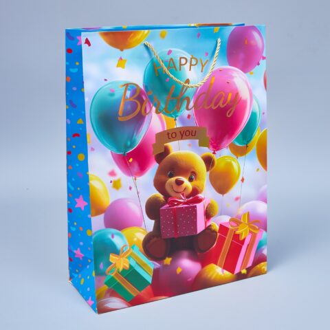 Пакет подарочный 