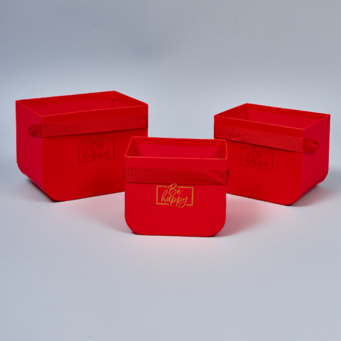 Набор коробок под цветы 