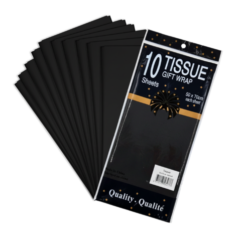 Тишью, 50*70см/10л, черный