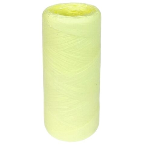 Рафия бумажная 1,5см x 200м, светло-желтый