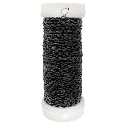 Проволока бульонка 0,3мм*30м, черный