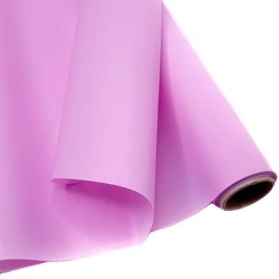 Пленка матовая 60см*10м, сиренево-розовый