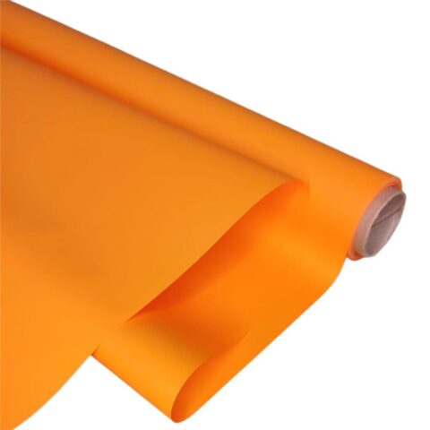 Матовая пленка Премиум 65 мкм, 60см*10м, оранжевый