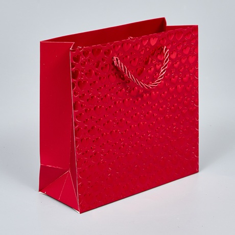 Пакет подарочный металлик 