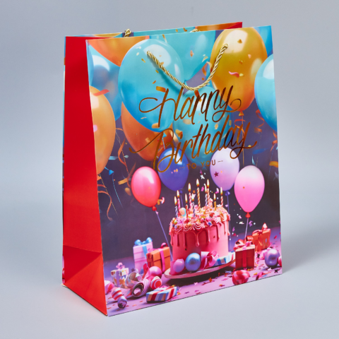 Пакет подарочный 