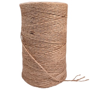 Шпагат натуральный джутовый, 2мм*500м натуральный