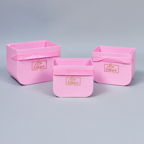 Набор коробок под цветы 