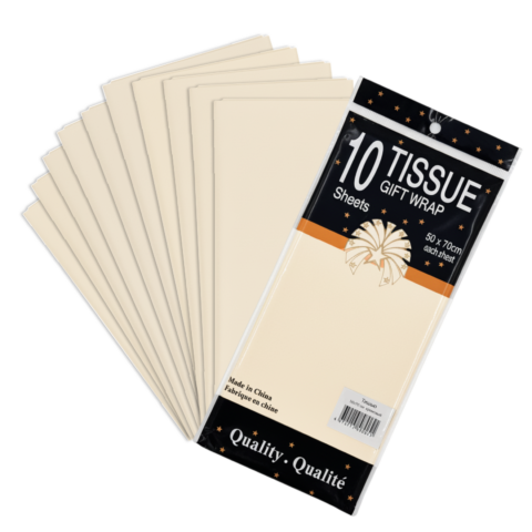 Тишью, 50*70см/10л, кремовый