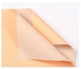 Набор пленки матовой двусторонней, 10 листов 58*58см, 70мкм, абрикосовый/персик