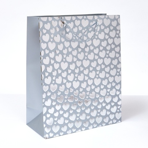 Пакет подарочный металлик 