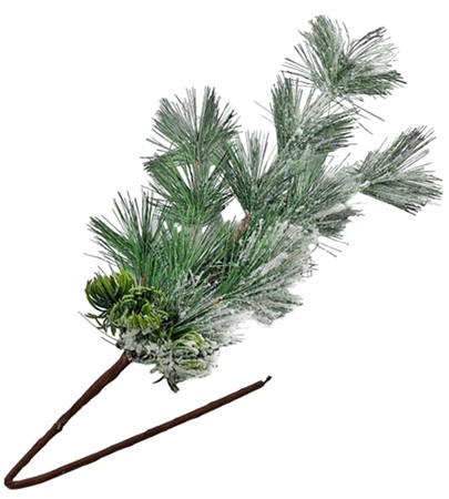 Ветка 61см. сосновая заснеженная