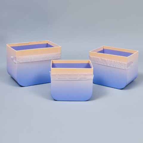 Набор коробок под цветы 