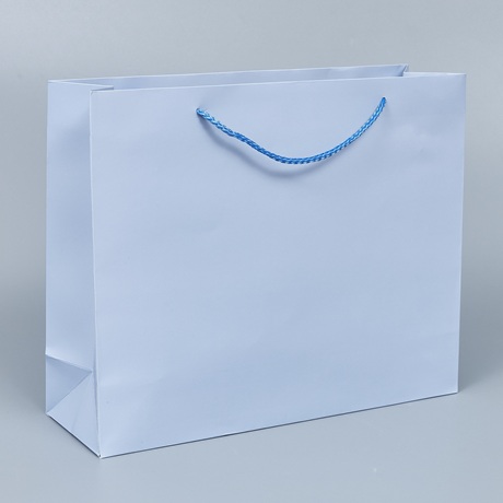 Подарочный пакет, 32*26*10см, лаванда