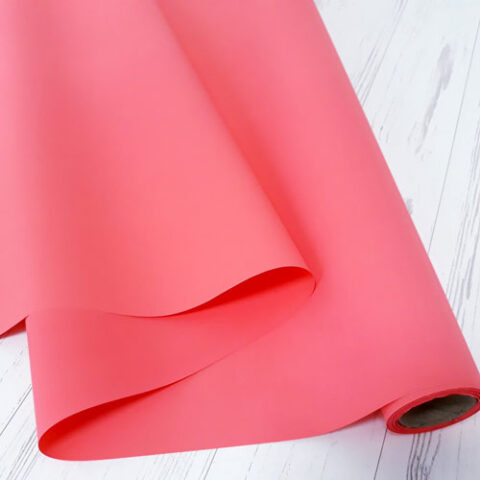 Матовая бумага 50см*10м 65мкр. Лососевый