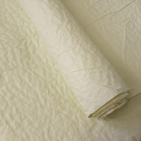 Бумага Эколюкс однотонный жёлтый пастель 70см*5ярдов