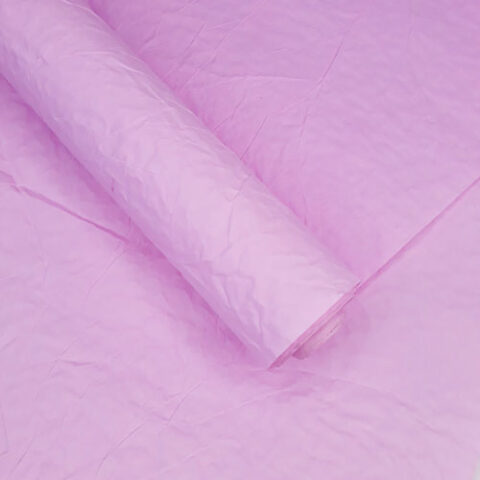 Бумага Эколюкс однотонный розовый 70см* 5ярдов