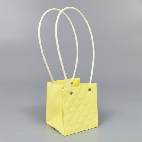 Картонный пакет с ручками 