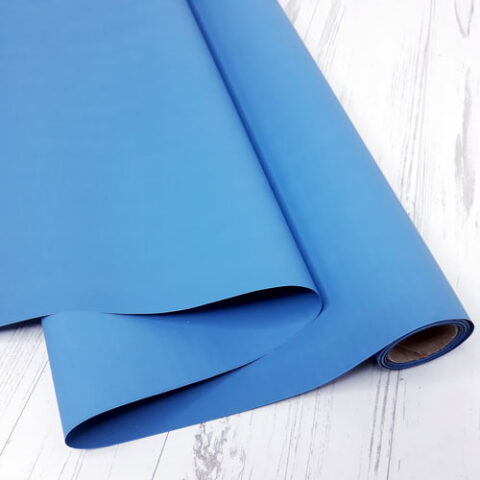 Матовая бумага 50см*10м 65мкр. Синий  MN2-8