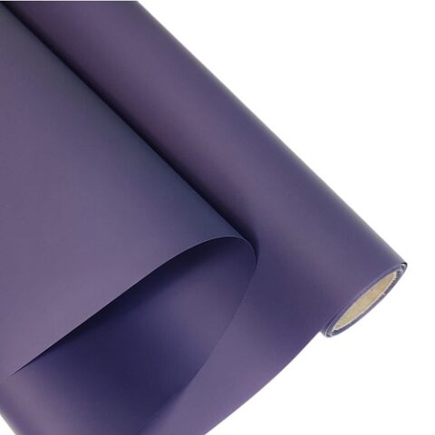 Матовая бумага 50см*10м 65мкр. Темно-фиолетовый