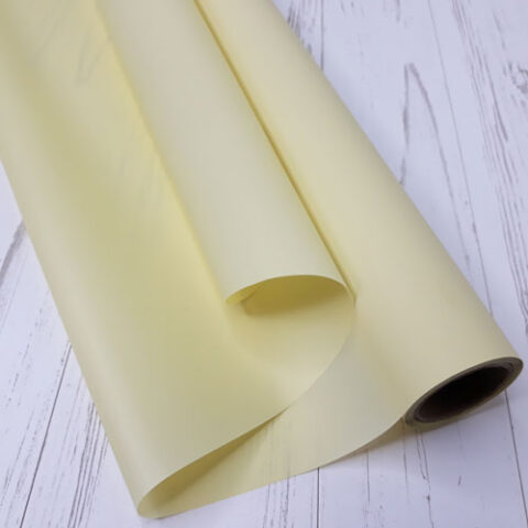 Пленка матовая 60см*10м, кремовый