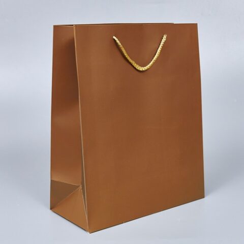 Подарочный пакет, 32*26*12см, капучино