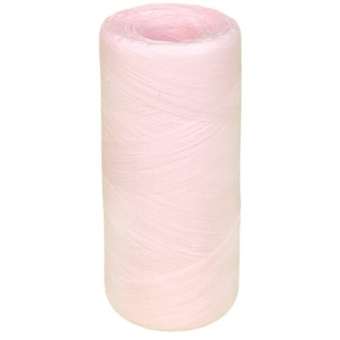 Рафия бумажная 1,5см x 200м, светло-розовый