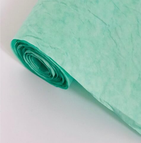 Бумага Жатая 70см*5м однотонная тиффани