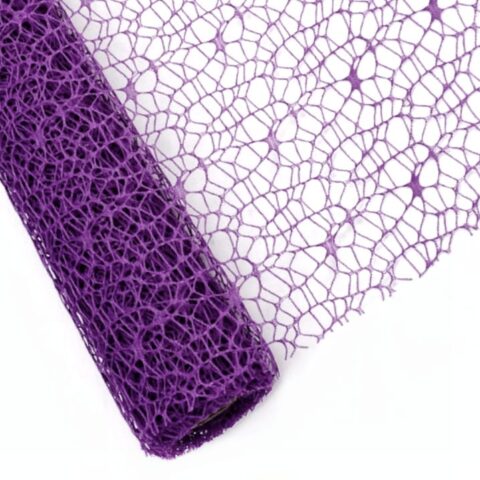 Сетка Крошет 50см*5ярд фиолетовый