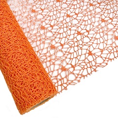 Сетка Крошет 50см*5ярд оранжевый