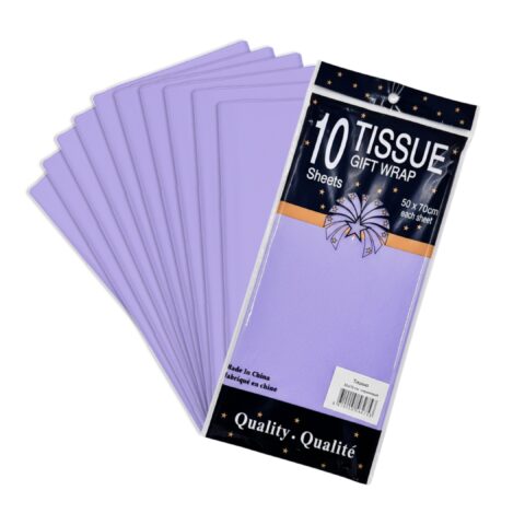 Тишью, 50*70см/10л, сиреневый