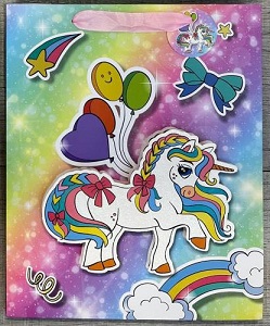 Пакет подарочный 3D 