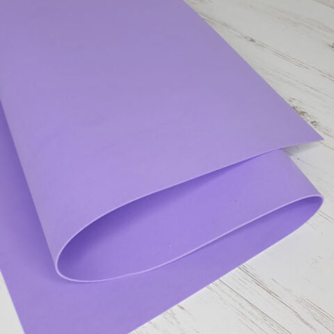 Фоамиран 1,2мм 60*70см/10л Сиреневый