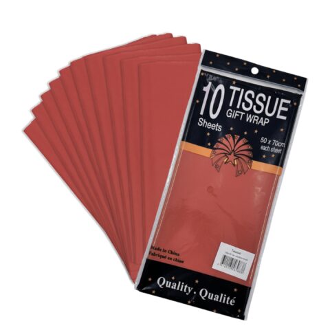 Тишью, 50*70см/10л, клубничный