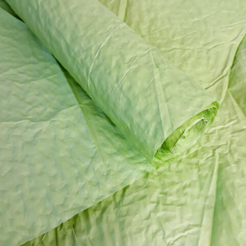 Бумага Эколюкс двухцветная салатовый/ ментол 70см* 5ярдов