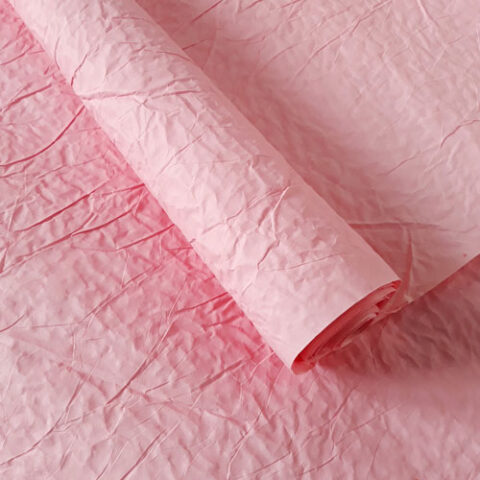 Бумага Эколюкс однотонный орхидея 70см* 5ярдов