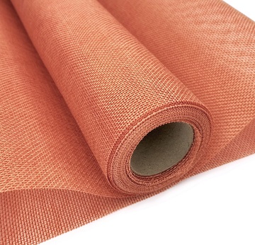 Лен 50см*5ярд, персиковый