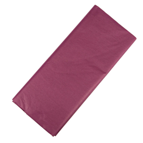 Тишью 50*66см/10шт, бордовый