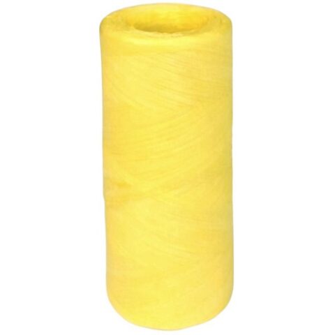 Рафия бумажная 1,5см x 200м, желтый