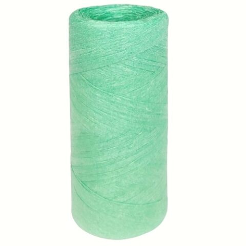 Рафия бумажная 1,5см x 200м, изумрудный